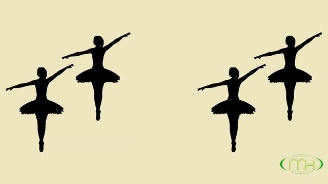 A 3D stereoscopic video of ballerina's rotating CW and CCW with same silhouette. Disp. 5 degrees. смотреть онлайн