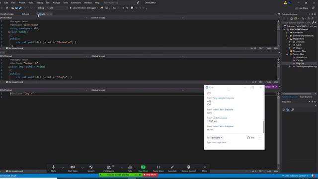 C++ use virtual function to get polymorphism смотреть онлайн