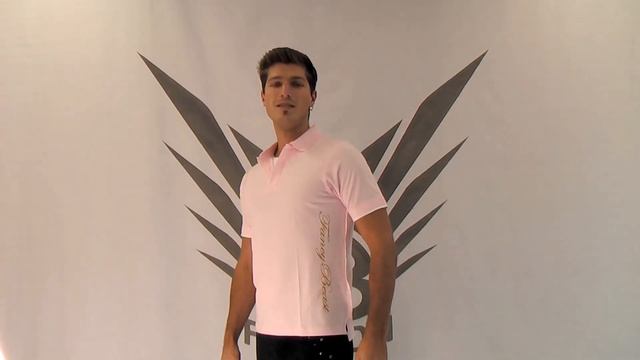 Cooles Rosa Party Clubwear Polo Shirt FancyBeast FB252 смотреть онлайн