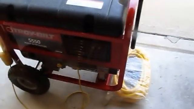 Troy-Built 5550 Watt Generator Mod 01919 w/ PIGTAIL - Briggs and Stratton Engine смотреть онлайн