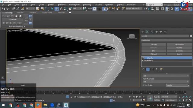 how to one shape chair modeling in 3Ds Max смотреть онлайн