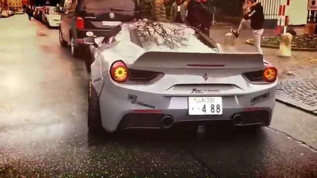 Ferrari 488 Rocket Bunny from Japan in Geneva 2017 смотреть онлайн