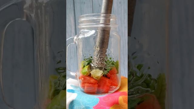 Watermelon Mojito 🍹⛱️|Refreshing Summer Drink|Please Subscribe 🙏#shorts #shortsvideo #viral смотреть онлайн
