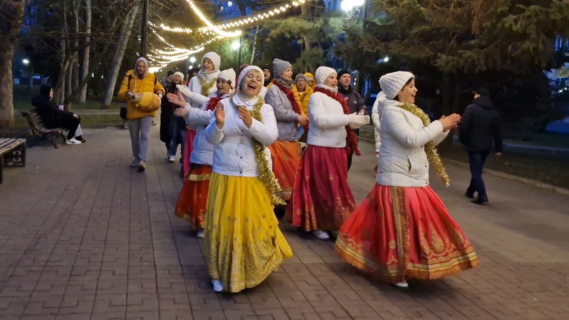 Я Ваш слуга, о Радхе Шьям! Ростов-на-Дону, 03.01.2025 #harekrishna #Harinama