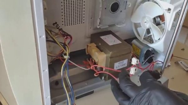 Microondas Consul Bem Estar 38l com defeito - troca magnetron M24FC-610A M24FB-610A