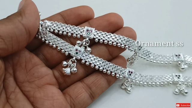 Daily use silver Anklets designs with price // latest Silver Payal Collection 2023 смотреть онлайн
