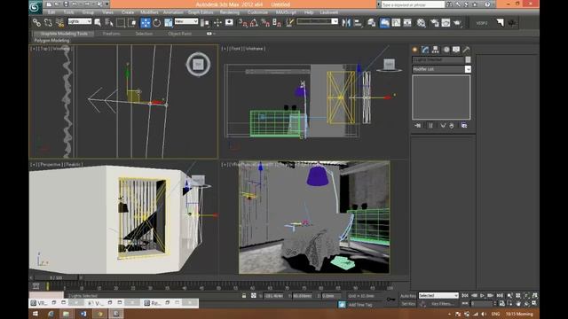 3D max interior rendering tutorial part 11 смотреть онлайн