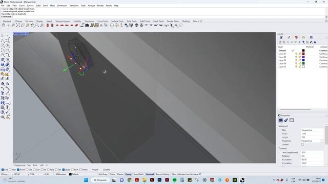 3D Modeling Nintendo Switch Base Rhinoceros 7 смотреть онлайн