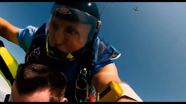 Весёлый прыжок в тандеме | Аэродром Апостолово | 24.07.21 смотреть онлайн