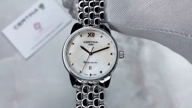Обзор часов Certina DS-8 Lady C033.051.11.118.01 смотреть онлайн