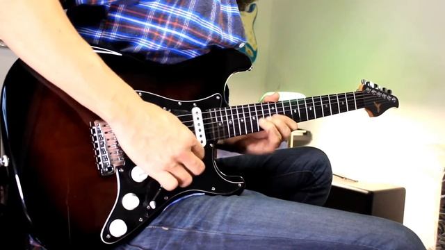 L.A. Guitars Super Strat test César Cirera смотреть онлайн