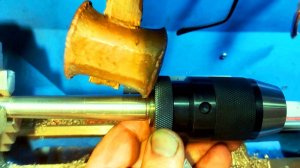 Конусная оправка МК2хВ16 для сверлильного патрона на токарном Weisan WM210E400 с электронной гитарой