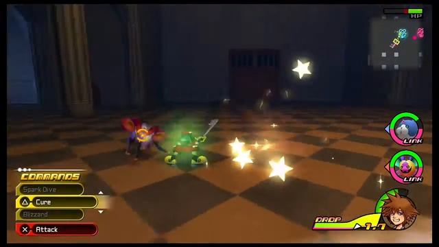 Kingdom Hearts Dream Drop Distance La Cité des Cloches Sora Pt 01 смотреть онлайн