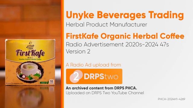 Firstkafe 20-in-1 Coffee Radio Ad 2020s-2024 47s (Version 2) смотреть онлайн
