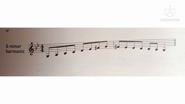 Even Notes - G Harmonic Minor Scale 1 Octave, by Kevin Prawiro Widjojo смотреть онлайн