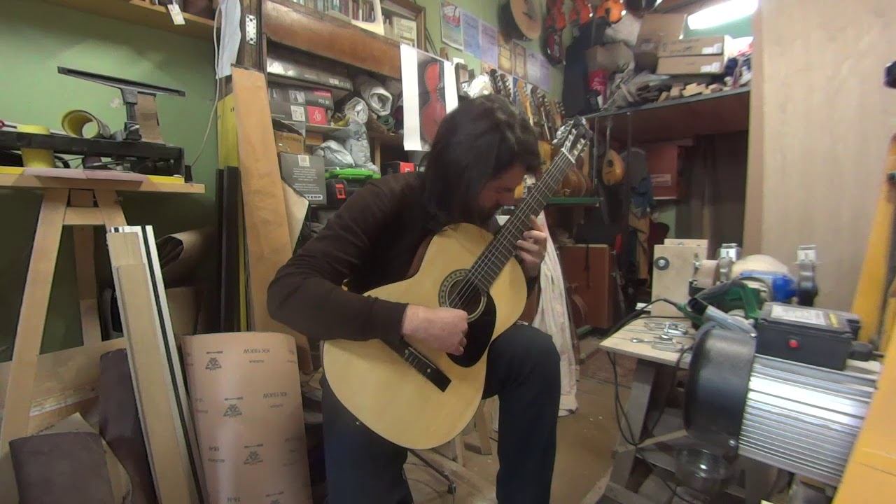 Гитара фламенко "Антон Хорин", F. Tarrega "Adelita", исп. Алексей Тонких смотреть онлайн