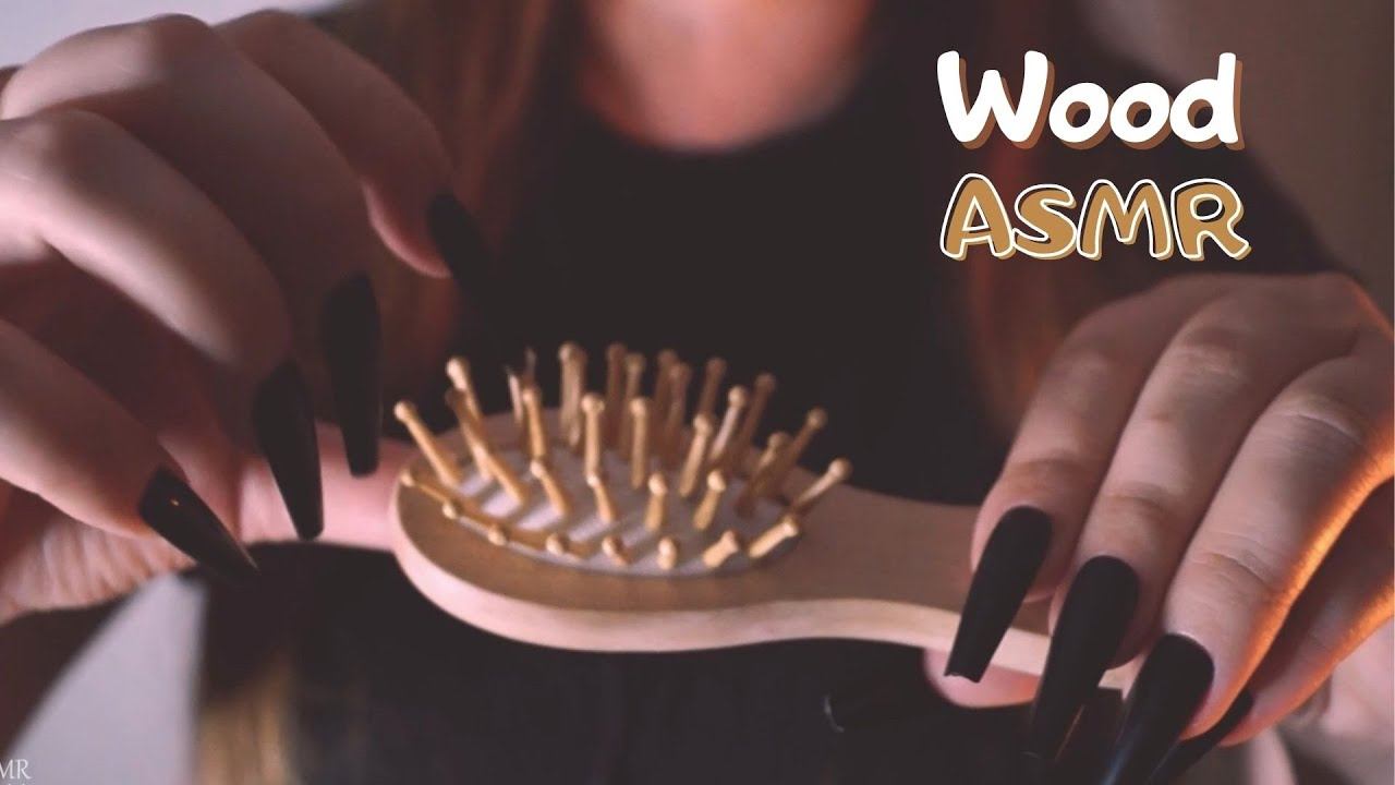 /      АСМР Деревянные Триггеры / Таппинг Длинными Ногтями