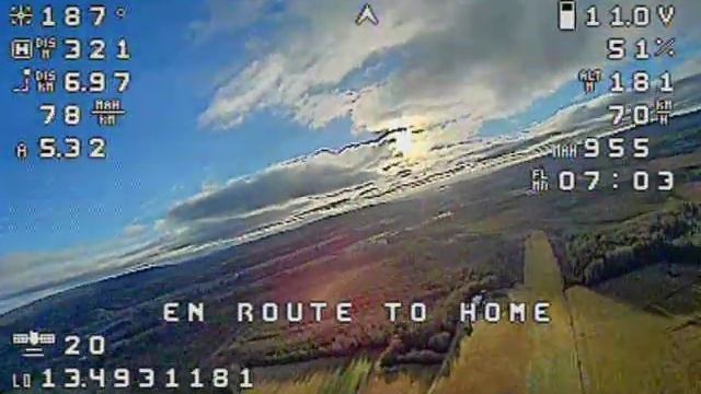 S800 Sky Shadow INAV 2.0 Waypoint Mission, RTH, Pos HOLD test смотреть онлайн