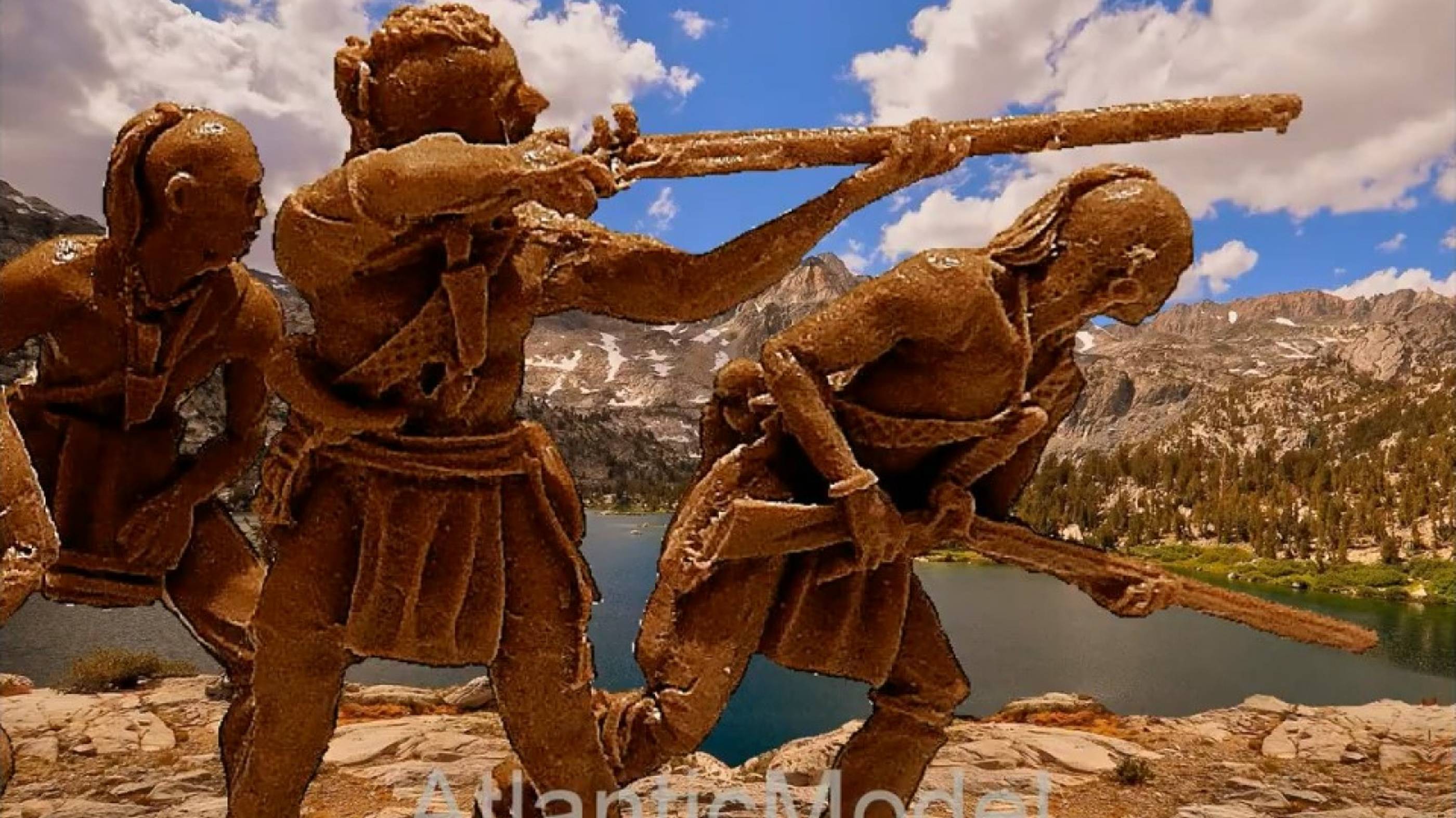 солдатики Barzso индейцы Гуроны 6 фигур 6 поз #8 Последний из Могикан смотреть онлайн