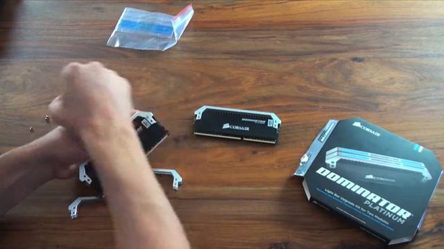 Corsair Dominator Platinum Light Bar Upgrade Kit – Time-Lapse Installation смотреть онлайн