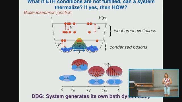 Thermalization of cold bosons by dynamical heat bath generation смотреть онлайн