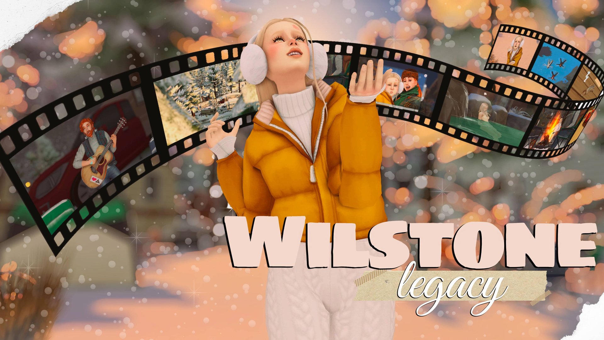 ❄Красивая зима Гранит Фоллз| Династия Уилстоун | ep. 11 | The Sims 4 Геймплей смотреть онлайн