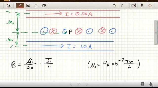 Lt 148 - superposition of magnetic fields by wires смотреть онлайн