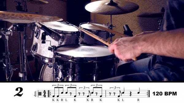 Drum Lesson - Groovy Drum Fill - [PLAY WITH ME]