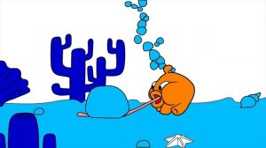 Мультик - Раскраска - Учим цвета - Песчаная плотина