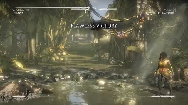 Mortal Kombat X - Tanya (Pyromancer) vs. Ferra/Torr (Vicious) - (Very Hard) смотреть онлайн