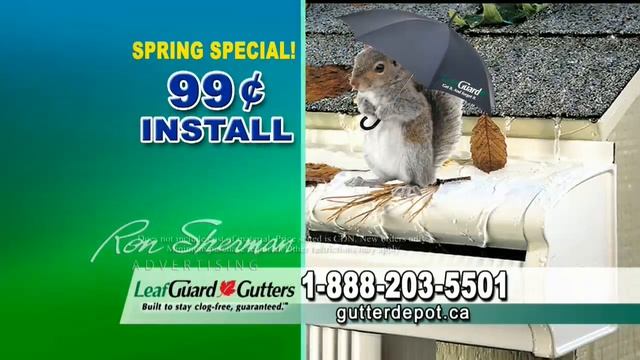 Gutter Depot Spring Special 99 Cent Install смотреть онлайн