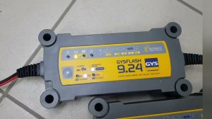 GYS  FLASH  9.24 ( ЗАРЯДНОЕ  УСТРОЙСТВО  АКБ )  Мини-Обзор.