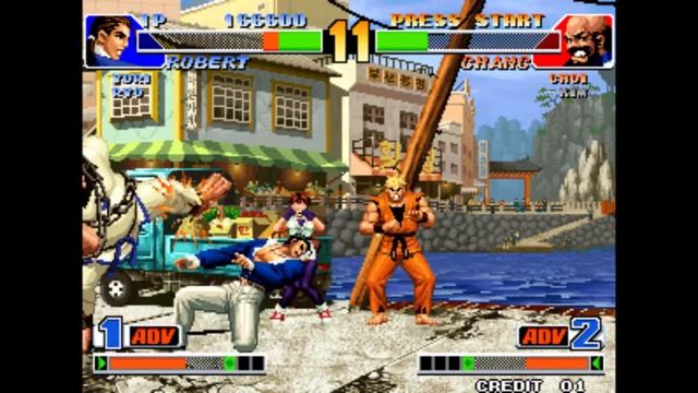 King of Fighters 98 ( Arcade ) - EX Ryo / EX Robert / EX Yuri Playthrough смотреть онлайн
