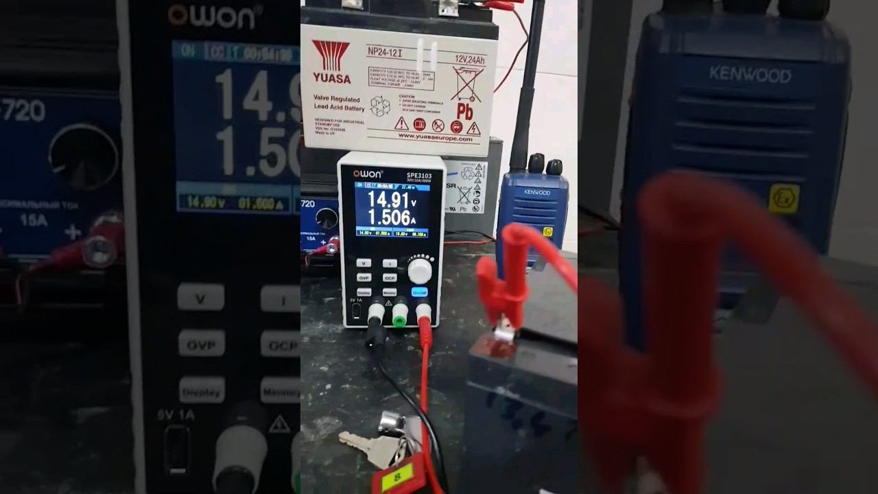 AGM аккумулятор. Терморазгон. КЗ смотреть онлайн