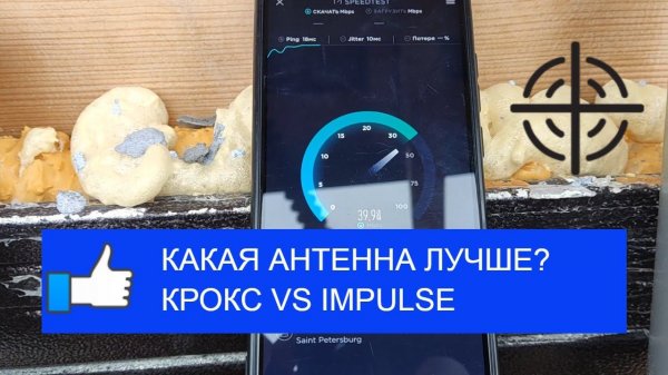 Какая антена лучше для 4G модема.4G антенна Крокс VS Impuls 2600Мгц.