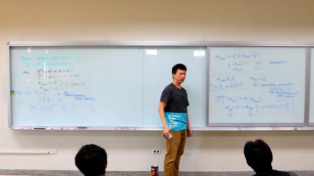 Graduate Quantum Mechanics Lecture 19 -- Spin & Spherical Harmonics смотреть онлайн
