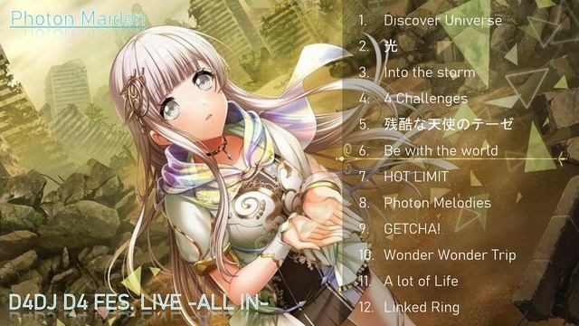 【 Photon Maiden】　2022.05.29 「D4DJ D4 FES. LIVE -ALL IN-」 12曲　#フォトン #PhotonMaiden #D4FES_ALLIN смотреть онлайн