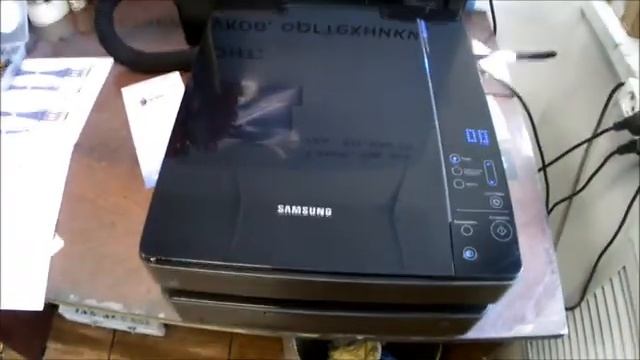 Профилактическое обслуживание МФУ Samsung SCX-4500 смотреть онлайн