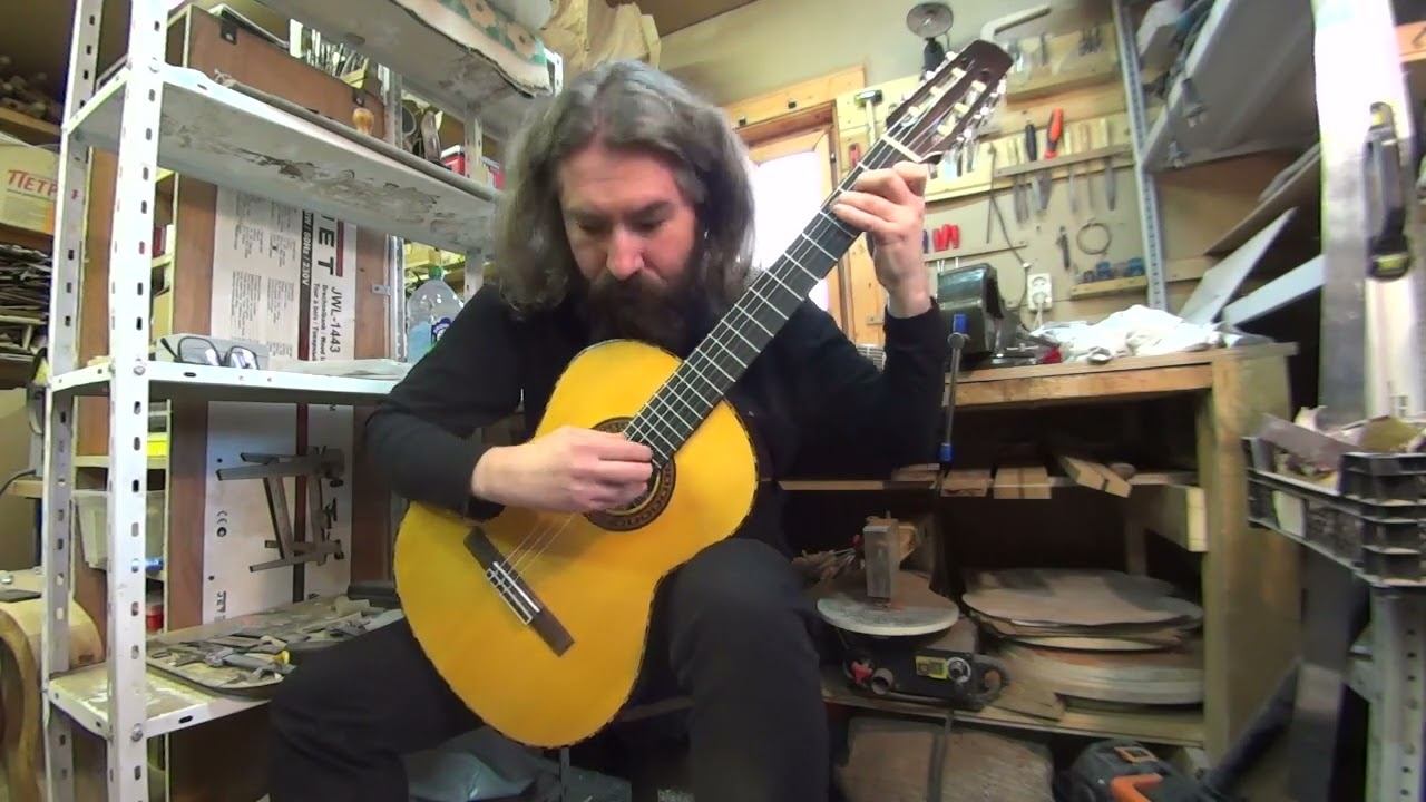 Звук гитары №260, 2022 г. мастера Антона Хорина. Произв. Л. Милан "Павана" фрагмент исп. А. Тонких смотреть онлайн