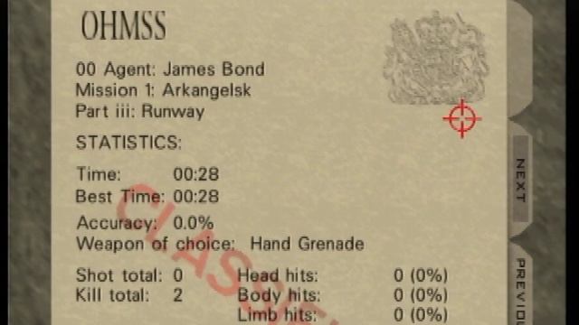 GoldenEye 007 - Runway 00 Agent 0:28 (Untied WR) by Graviton смотреть онлайн