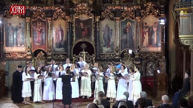 Хор Светог Ђорђа - Канон евхаристије на Литургији Светог Василија Великог смотреть онлайн