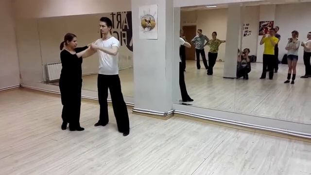 РиК(прод.) n+1 Занятие Американка с поворотами и стрелкой (17.02.15) смотреть онлайн