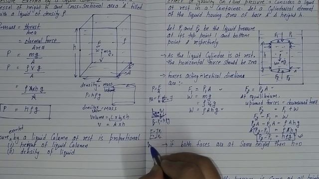 Effect of Gravity on Fluid Pressure | Chapter 9 | Mechanical Properties of Fluids | Class 11 смотреть онлайн