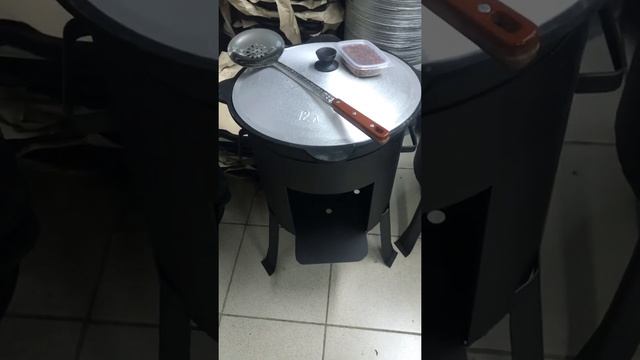 Казан с печкой комплект шумовка специи в подарок! смотреть онлайн