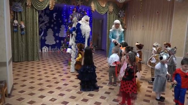 Игры с Дедом Морозом на утреннике