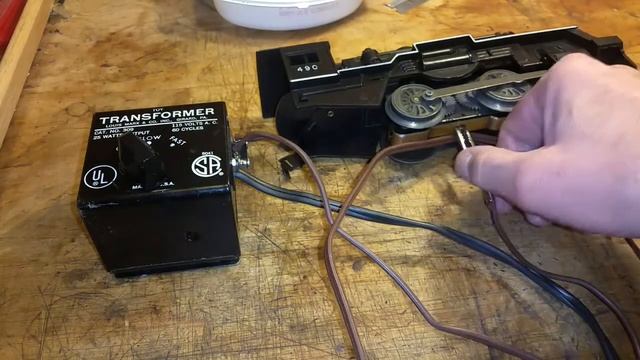 MARX TRAIN ROOM / 25 WATT / BENCH TEST TRANSFORMER смотреть онлайн