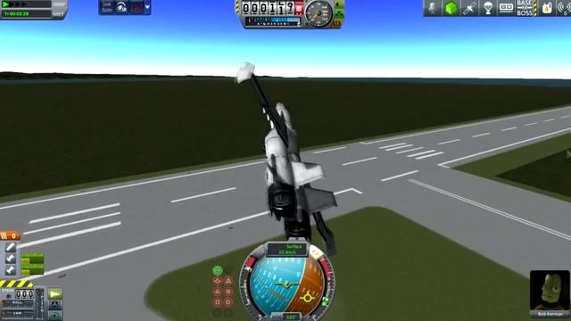 KSP amazing & awesome aerodynamic of aircraft part 2 reengineered BDarmory stock plane смотреть онлайн