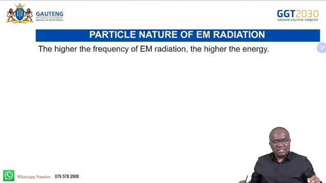 PHYSICAL SCIENCES 10 : EM RADIATION-ENERGY OF A PHOTON смотреть онлайн