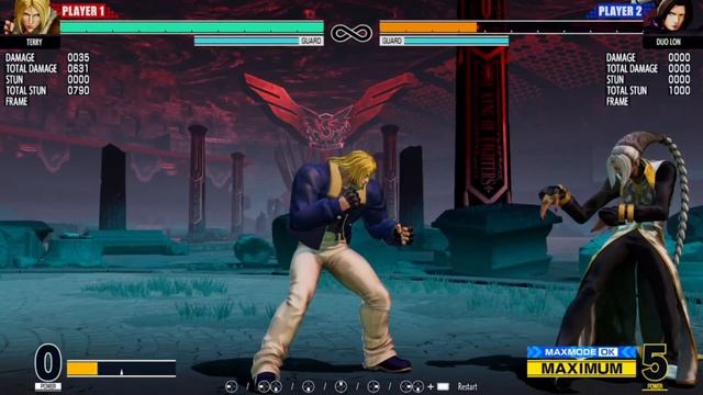 KOF XV: Terry - Super Looops Combos (Ver 2.11) ! смотреть онлайн