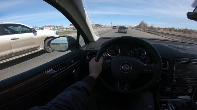 2018 Volkswagen Touareg POV Test Drive